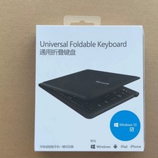 For Microsoft Bluetooth Universal Foldable Keyboard For iPhone  iPad  Windows OS