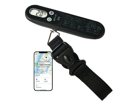 Slide Innovations Find My Luggage Tracker Digital Scale Smart Travel Weight