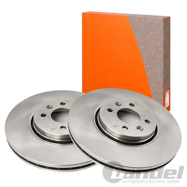 2X Dr!ve+ Bremsscheiben Vorne 300Mm BelÜFtet Passend FÜR Renault Grand ScÉNic |-image