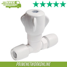 Image of Hep2O HX36/15WS Stopcock Cold Water Valve 15mm x 15mm