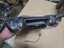 CLEAN GM 1959 1960 CHEVY DASH Radio 987891 IMPALA BELAIR EL CAMINO DELCO USA 59