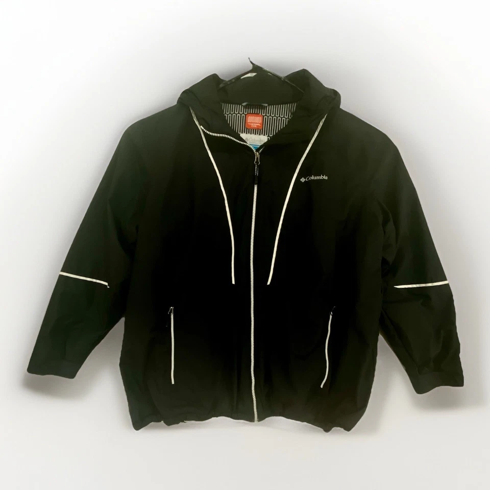 Columbia Men's Snow Daze Thermal Coil Hoodie Snowboarding Jacket Black - Image 3 of 4