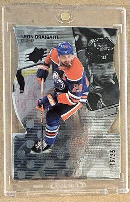 2022-23 Upper Deck SPX #50 Leon Draisaitl Die Cut 16/25 SP Oilers