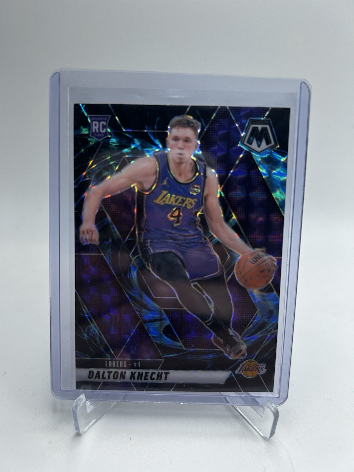 2024-25 Panini Mosaic - Rookies Dalton Knecht #238 Genesis Mosaic Prizm (RC)