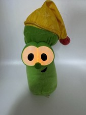 Fisher Price VeggieTales Junior Asparagus Plush Light Up Singing Bedtime WORKS