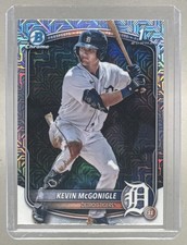 Kevin McGonigle 2025 Bowman Chrome #BCP-79 Mega Refractor 1st RC
