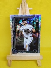 2025 Topps Series 1 Celebration Connor Norby RC Confetti Parallel #132 - MARLINS