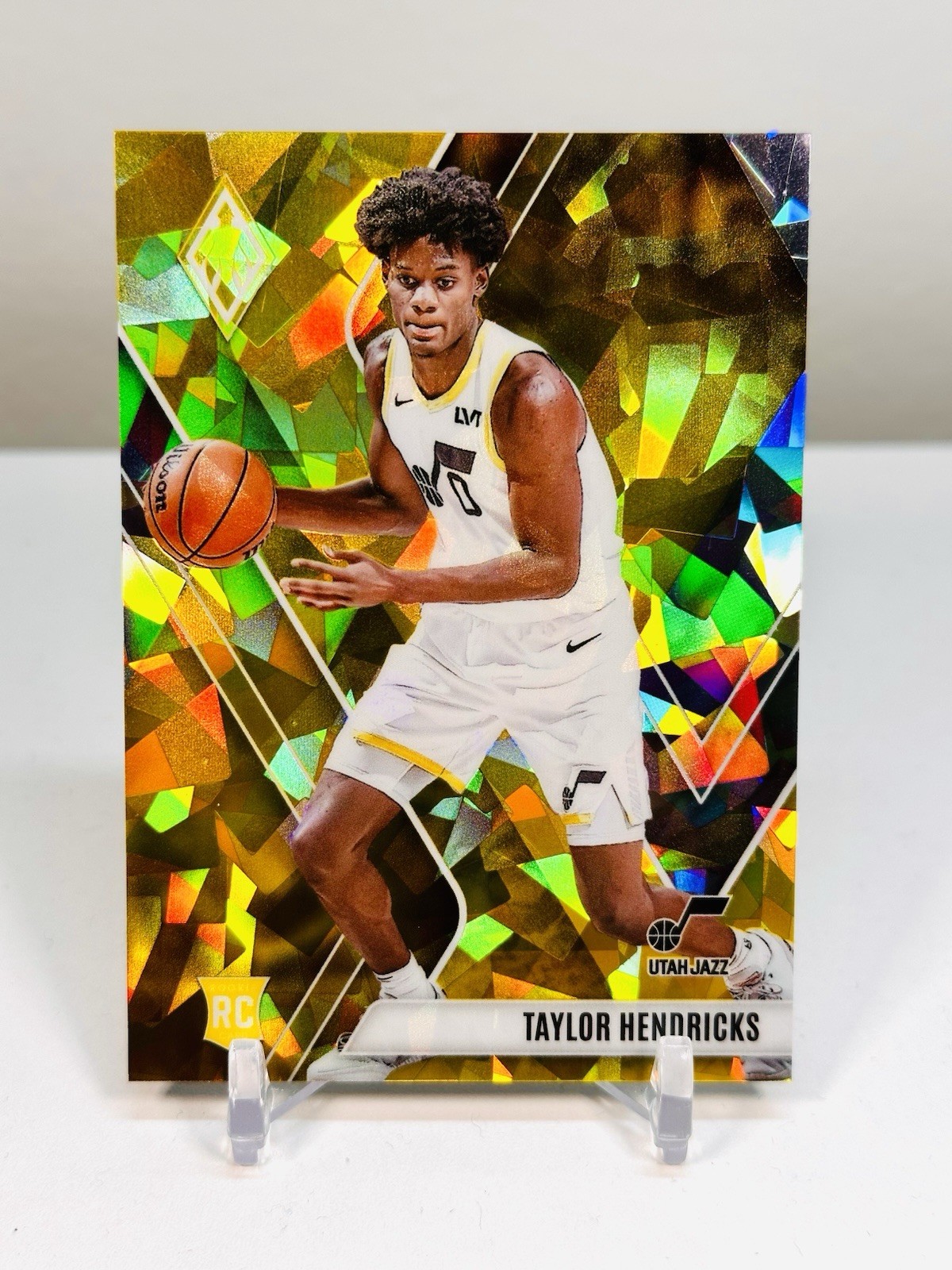 2023-24 Panini Phoenix Rookies Yellow Ice /175 Taylor Hendricks #264 Rookie RC