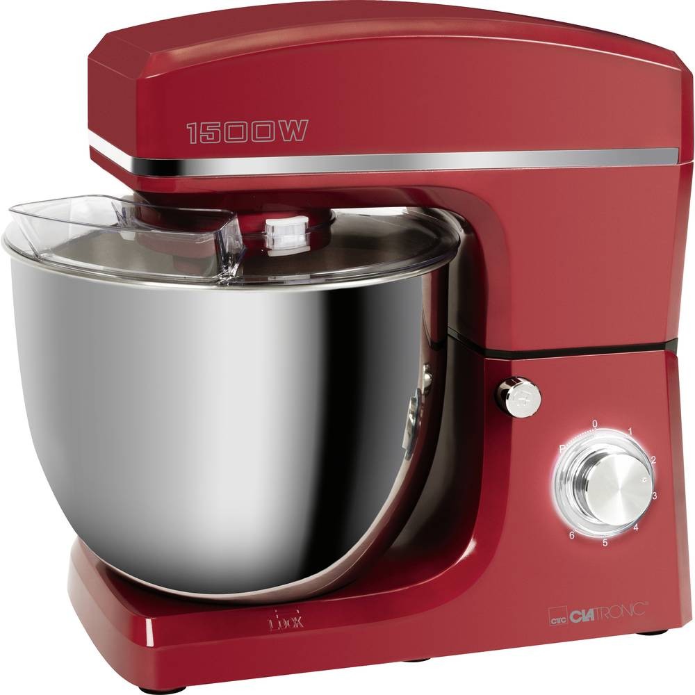 Pétrisseur Clatronic KM 3765 rouge pour partager l'odeur du pain fait maison en famille
