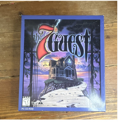 Virgin Interactive The 7th Guest PC CD-ROM 2 CDs Manual Included T-Teen