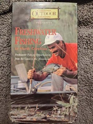 Carolina Outdoor Journal Freshwater Fishing in North Carolina (VHS, 2000) UNC-TV