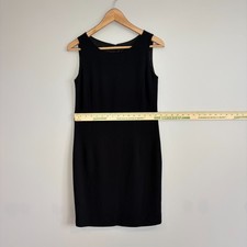 Garfield and Marks Little Black Dress Sleeveless Fully Lined Sheath Dress Size 4