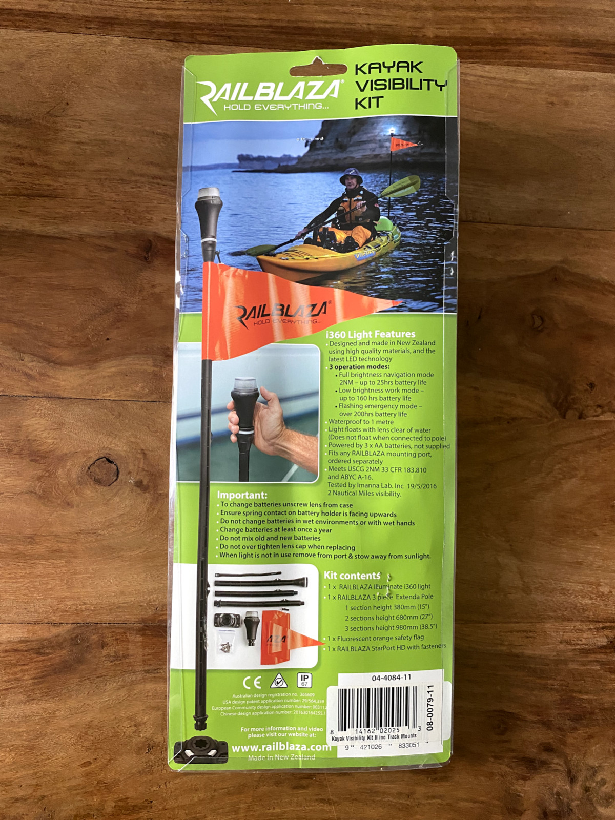Railblaza Kayak Visibility Kit II (includes track mounts)