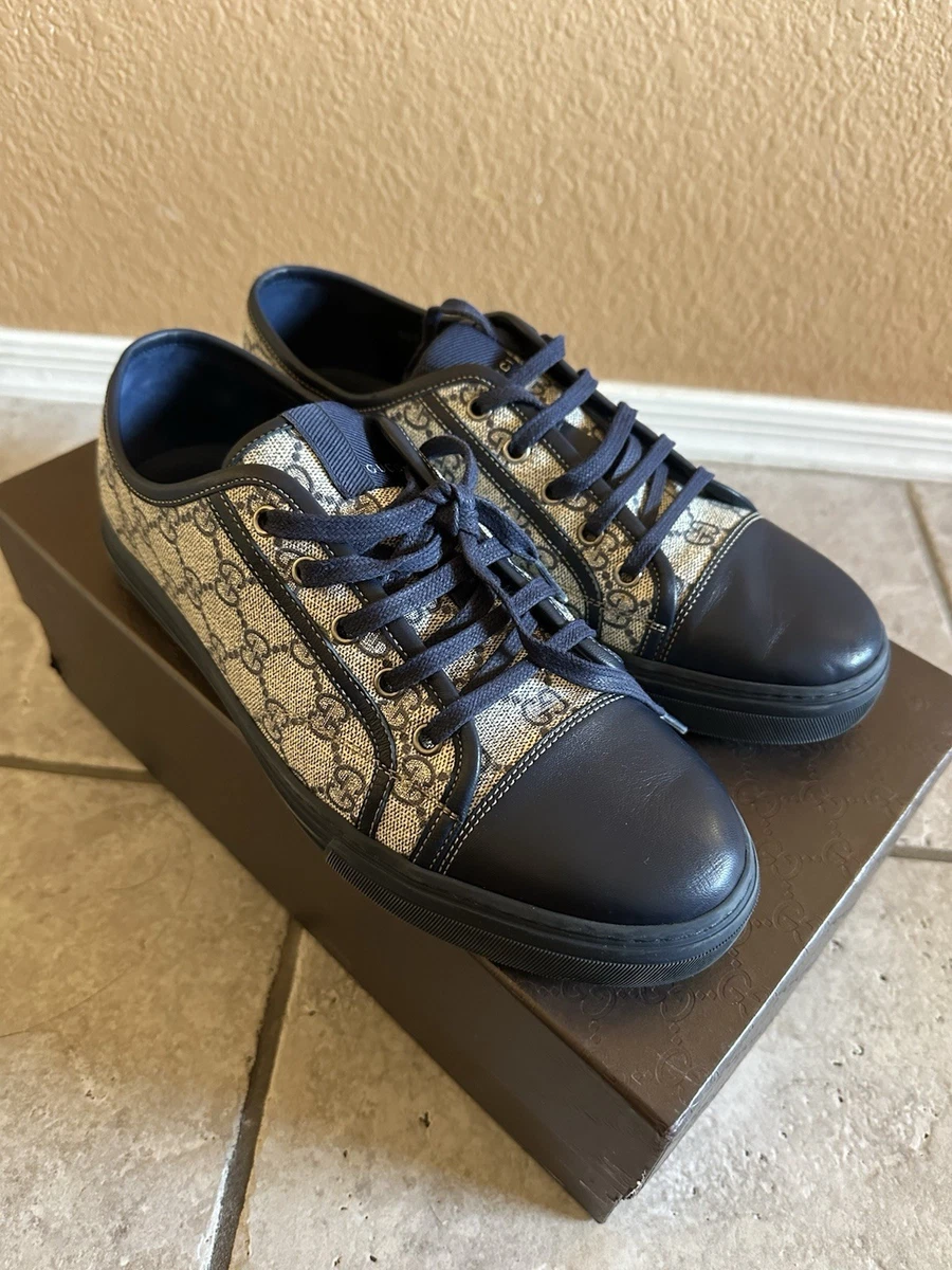 Gucci Canvas Blue Casual Shoes for Men for sale | eBay