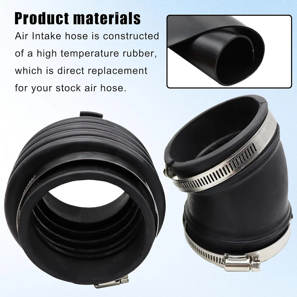 Manguera de admisión de aire 16576-EG00A 2 piezas compatible con Infiniti M35 3,5 L 2006 2007 2008...  Foto 4 de 4