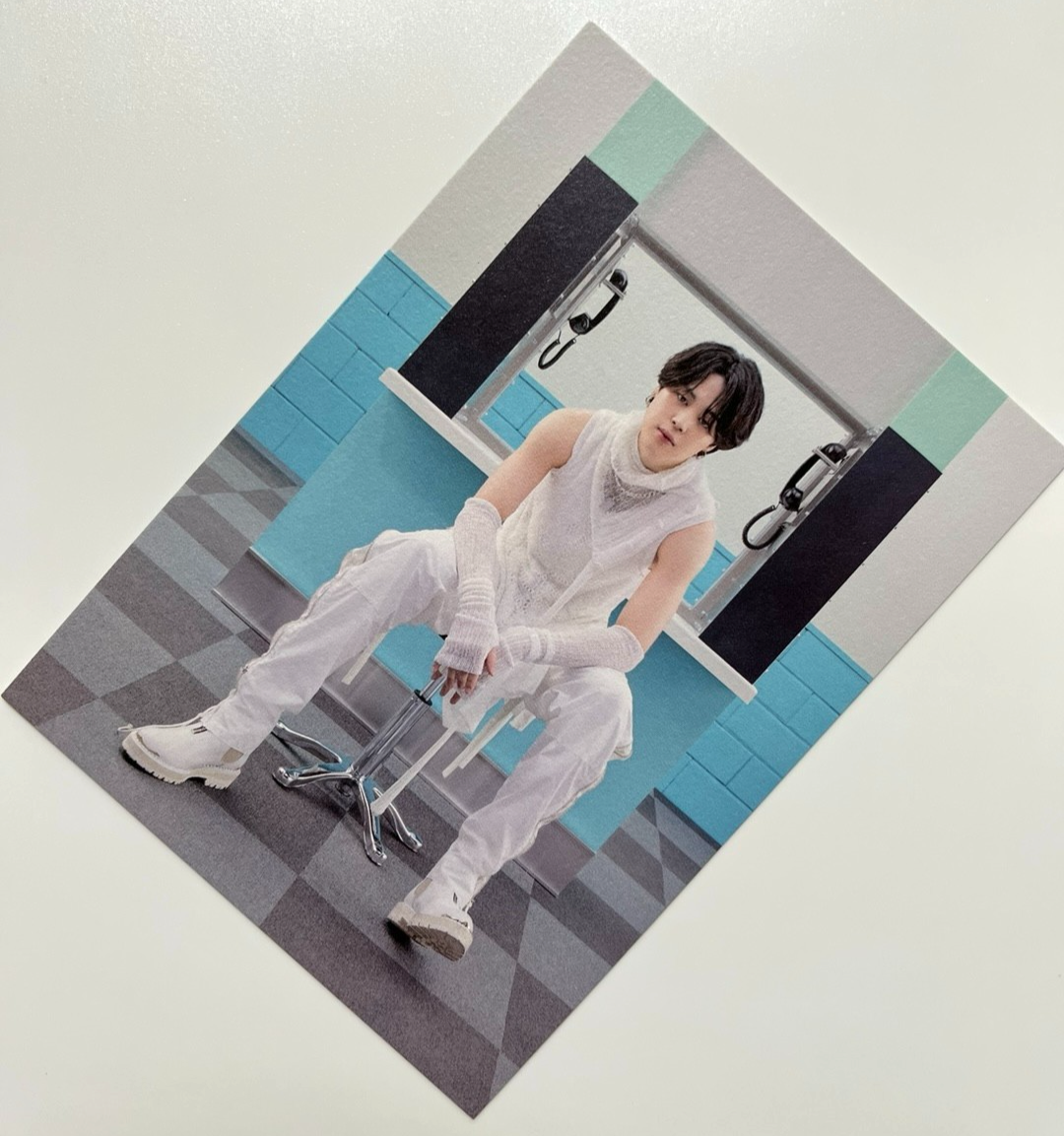 BTS JIMIN [PERMISSION TO DANCE ON STAGE-LIVE Official Postcard