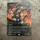 Yawgmoth's Will - Custom Art MTG Magic The Gathering Playtest Card