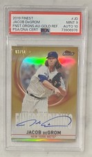 2019 Topps Finest - Finest Origins Autographs Jacob deGrom Gold Refractor /50