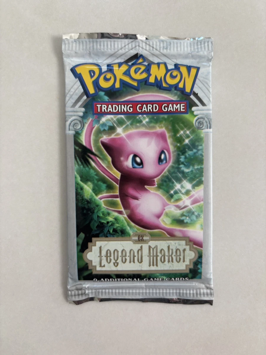 Pokémon TCG EX Legend Maker Sealed Collectible Card Game Packs for
