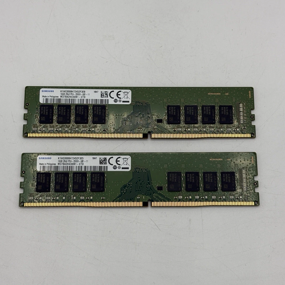 Samsung PC4-19200 (DDR4-2400) Bus Speed Computer RAM 16 GB Total