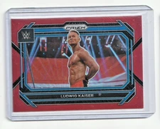 2023 Panini Prizm WWE Ludwig Kaiser Red Prizm 29/299 #25