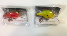 MPB LURES Wild Bison MR Crankbait Set of 2 Fishing Lures, Hard Bait, Unused