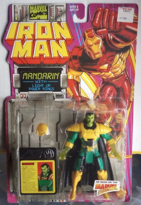 Marvel Comics Iron Man The Mandarin Action Figure MOC MIP ToyBiz 1994 Vintage