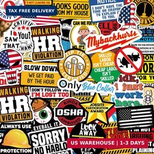 173 Pcs Hard Hat Stickers For Adults - Funny Dirty For Water Bottle Laptop H