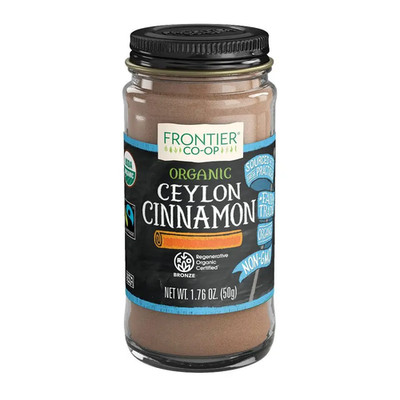 frontier co-op fair trade organic ceylon cinnamon