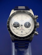 2023 Tudor Black Bay Chrono Panda 41mm White Dial Steel Bracelet 79360N Full Set