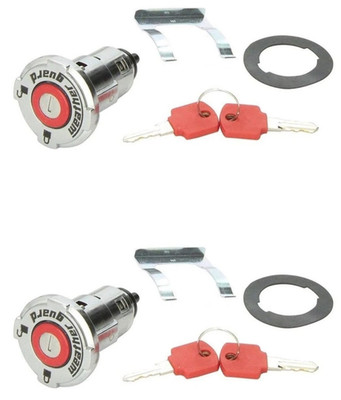2 Pack Weather Guard 7748 Truck ToolBox Replacement Locks Keyed-A-Like w/ 4 Keys