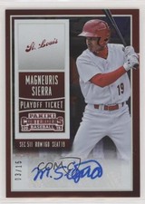 2015 Panini Contenders Prospect Playoff Ticket 3/15 Magneuris Sierra Auto 0b3