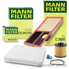 MANN-FILTER INSPEKTIONSPAKET FILTERSATZ A FÜR SKODA FABIA ROOMSTER 5J 1.6 10-15