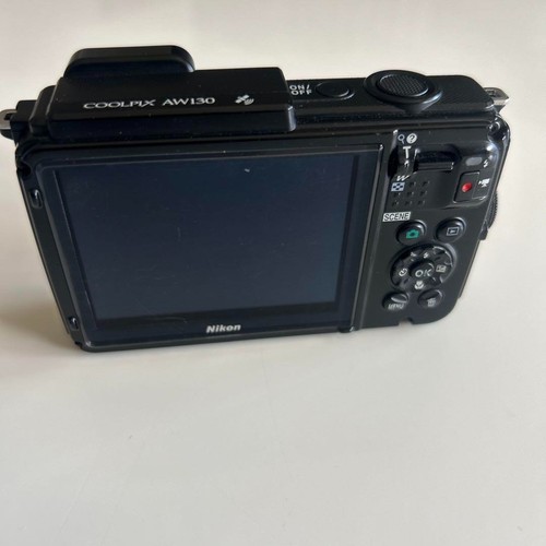 Nikon COOLPIX AW130 YELLOW Waterproof Compact Digital Camera 4K #M146 - Picture 5 of 5