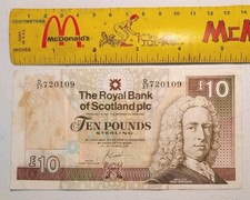 The Royal Bank of Scotland plc £10 Pounds 2006 Banknote Lord Ilay
