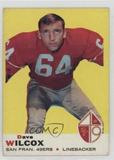 1969 Topps Dave Wilcox #44 HOF 0s4