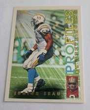 1995 Topps Profiles Junior Seau Insert Card #PF-5 HOF