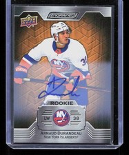 Arnaud Durandeau 2023-24 Upper Deck Engrained #139 On-Card Auto Rookie
