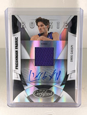 Panini Freshman Fabric Signatures Omri Casspi #190 Auto RC /399
