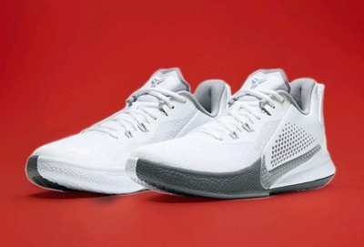 Nike Kobe Mamba Fury Basketball Shoes White Wolf Grey CK2087  display picture 3