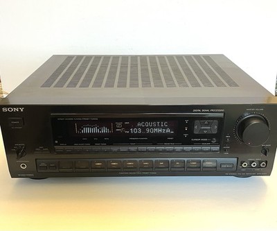 Sony STR-D1011 FM Stereo FM/AM Receiver DSP A/V Amplifier No Remote TESTED