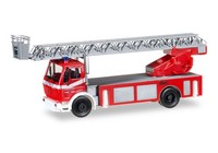 "Herpa 1:87 092517 Mercedes-Benz Metz Drehleiter DLK 23/12 \"Feuerwehr BüHl\" Neu"