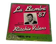 Ritchie Valens La Bamba ’87 12” Maxi-Single • 1987 Del-Fi Reissue EXCELLENT VG
