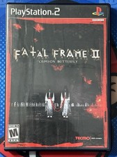 FATAL FRAME II Crimson Butterfly PLAYSTATION 2 Complete PS2 CIB Tested & WORKING