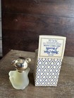 Vintage Avon Teddy Bear Decanter Sweet Honesty Cologne Frosted Glass Bear w/ Box — photo 2