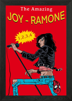 Ramones Gerahmtes Wandbild Poster Leinwanddruck Bild