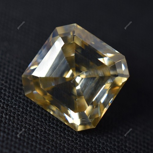 5.10 Ct Gorgeous CERTIFIED D White Color Square Shape Synthetic Moissanite VVS1 - Picture 3 of 5