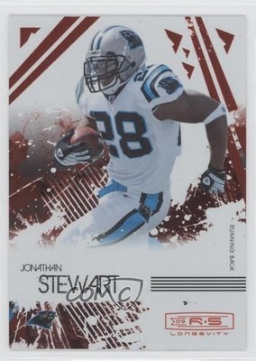 2009 Donruss Rookies & Stars Longevity Ruby 25/150 Jonathan Stewart #15 1u7