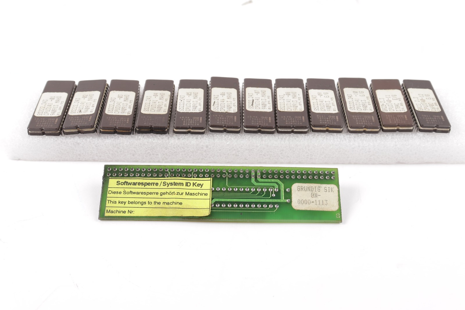 PHILIPS CNC 532 MAHO System Software S5222.243 CPU 3141+ ON 0000-1113 225 4961.1