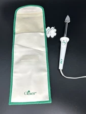 Clover Mini Iron Sewing Quilting Craft Needlecraft - Excellent with Pouch